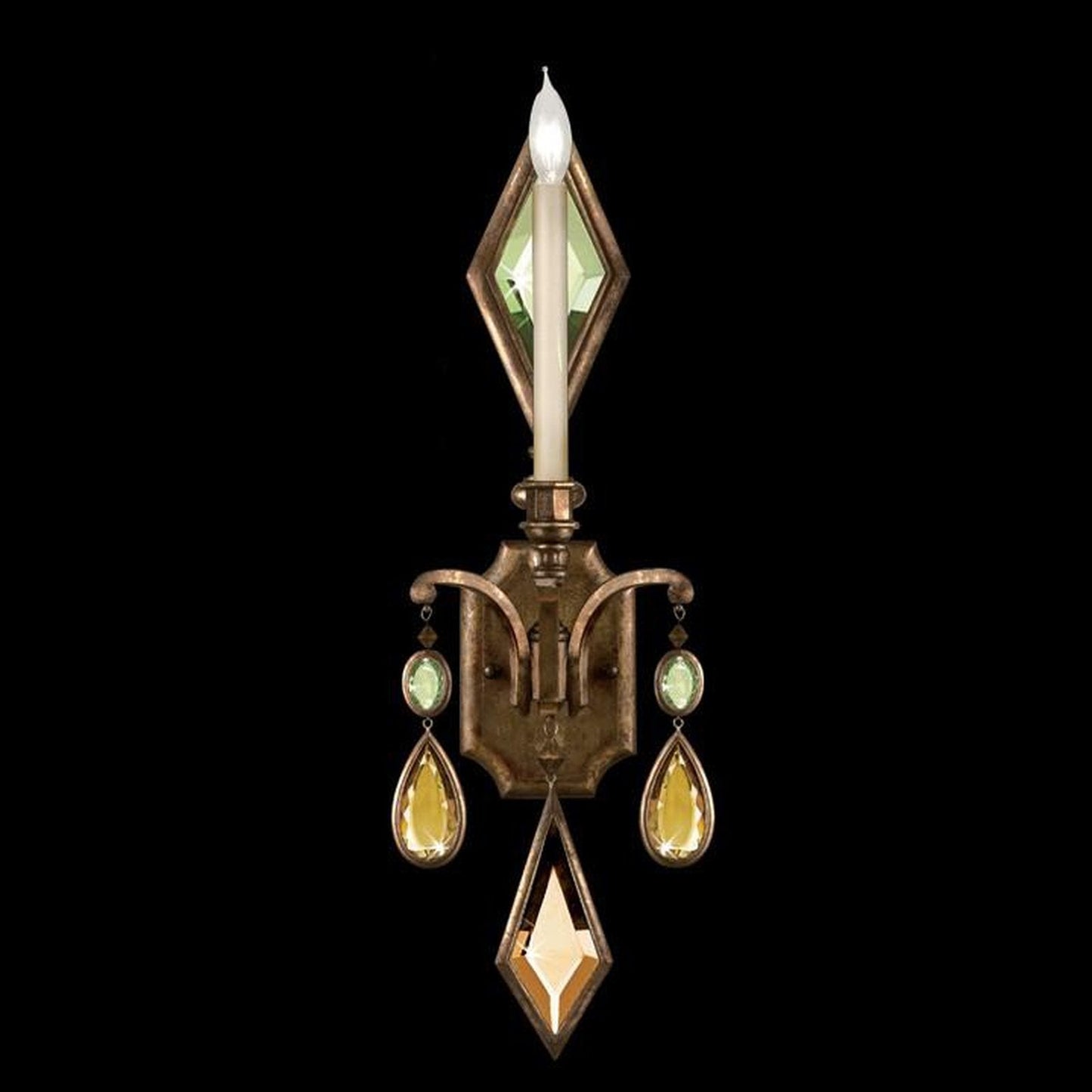 Fine Art Encased Gems 29" Sconce STK