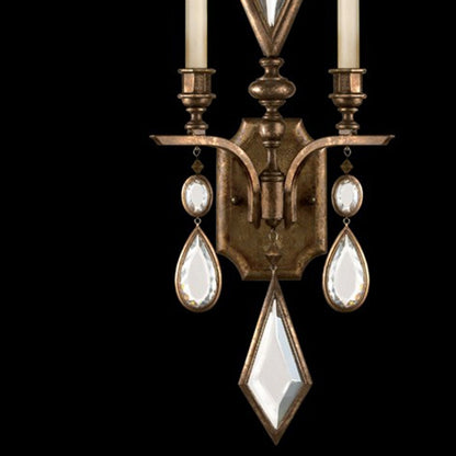 Fine Art Encased Gems 29" Wide Sconce