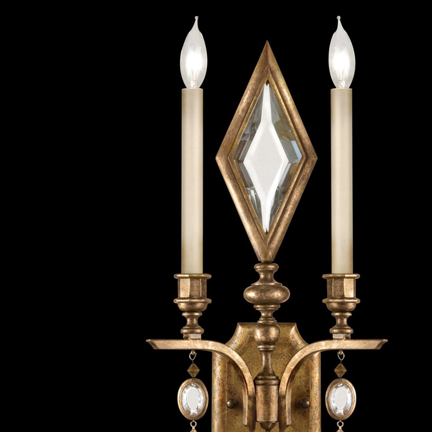 Fine Art Encased Gems 29" Wide Sconce