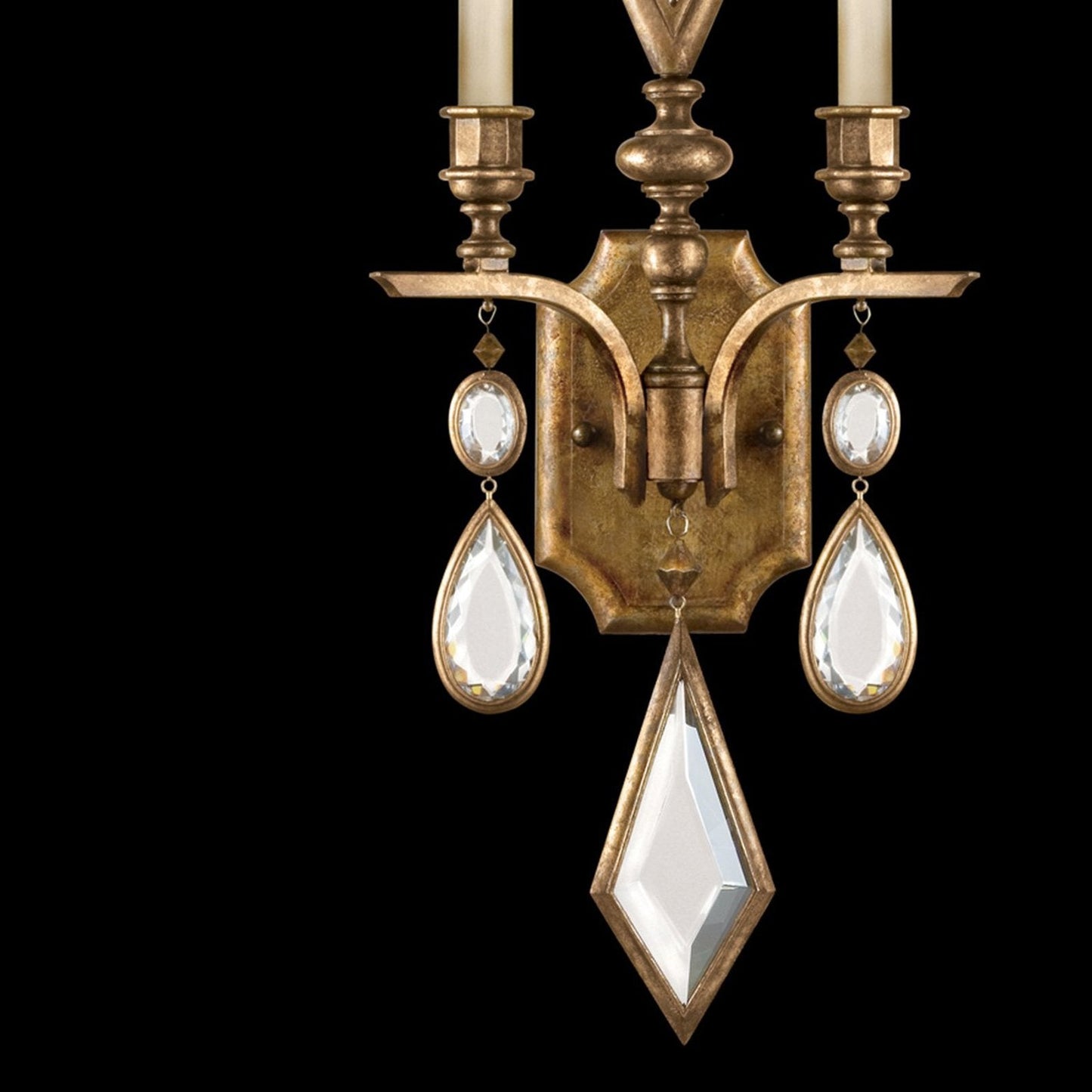 Fine Art Encased Gems 29" Wide Sconce