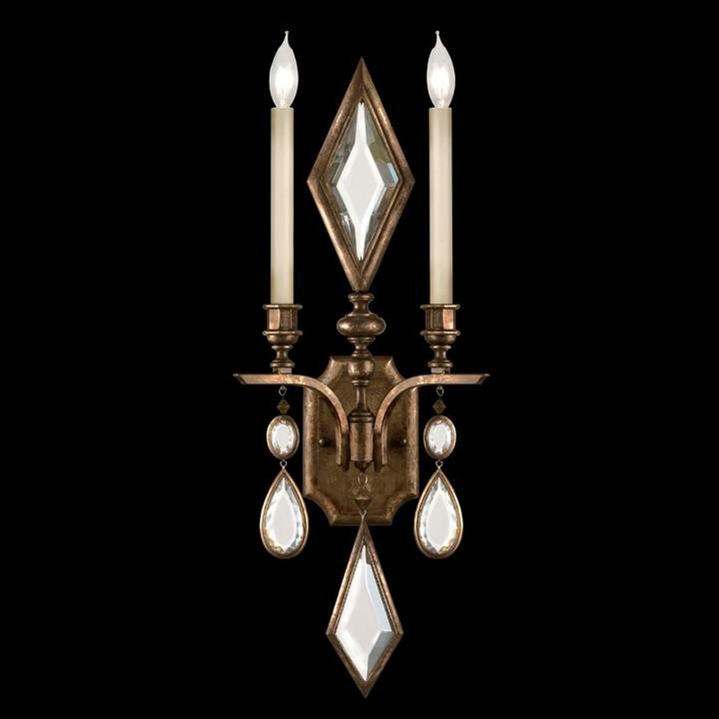 Fine Art Encased Gems 29" Wide Sconce