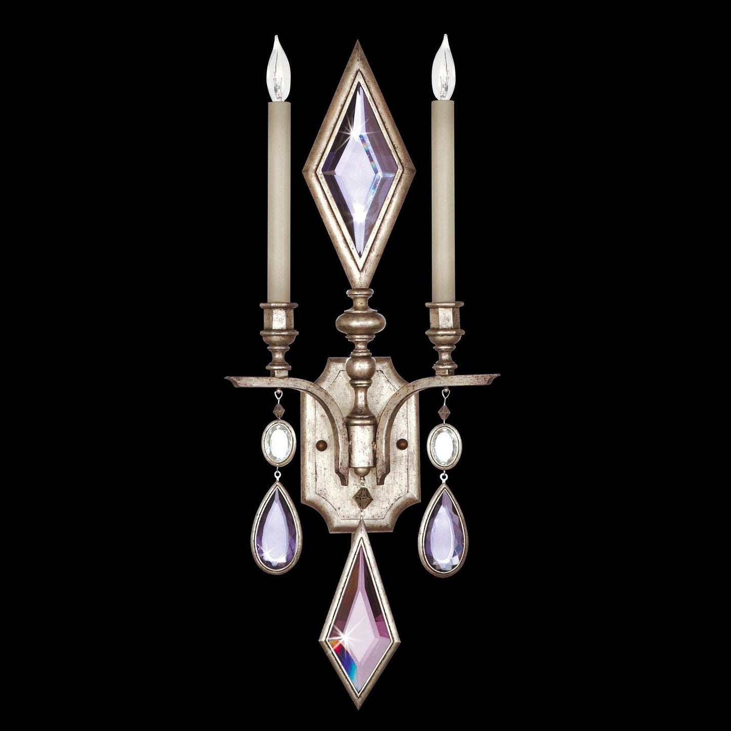 Fine Art Encased Gems 29" Wide Sconce