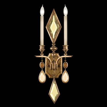 Fine Art Encased Gems 29" Wide Sconce