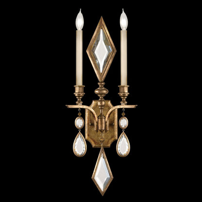 Fine Art Encased Gems 29" Wide Sconce