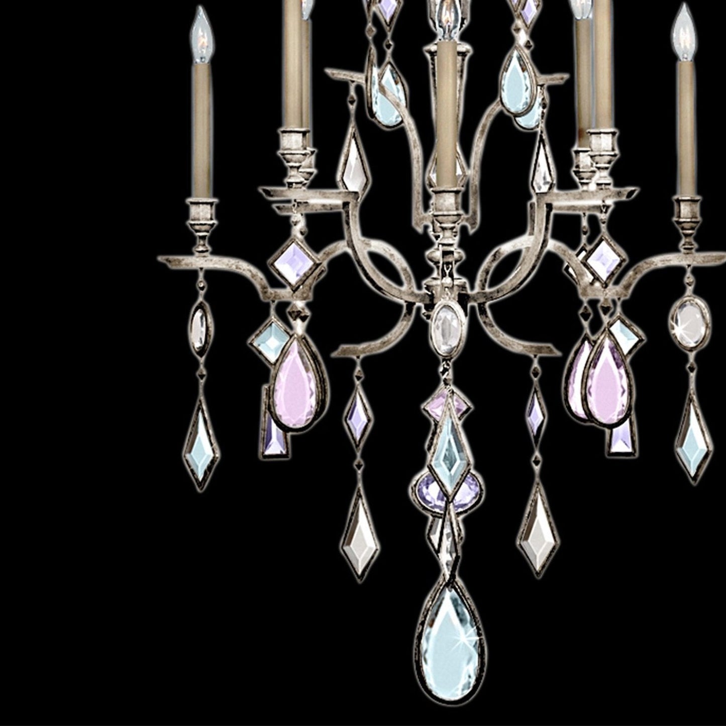 Fine Art Encased Gems 31" Round Chandelier