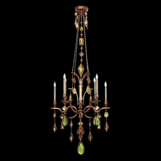 Fine Art Encased Gems 31" Round Chandelier