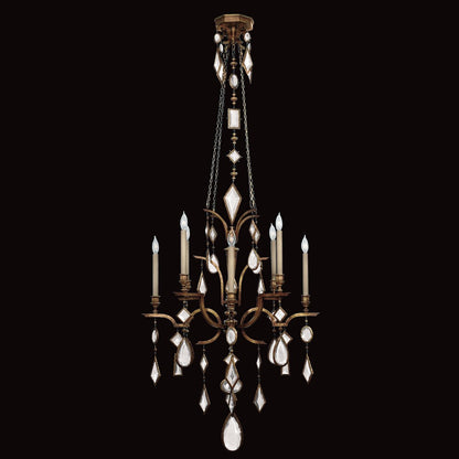 Fine Art Encased Gems 31" Round Chandelier