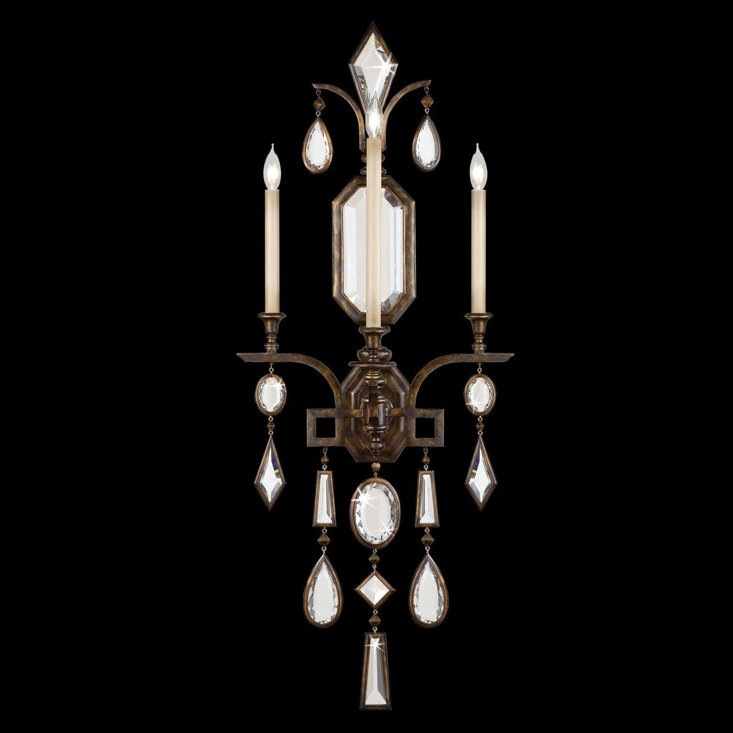 Fine Art Encased Gems 49" Sconce