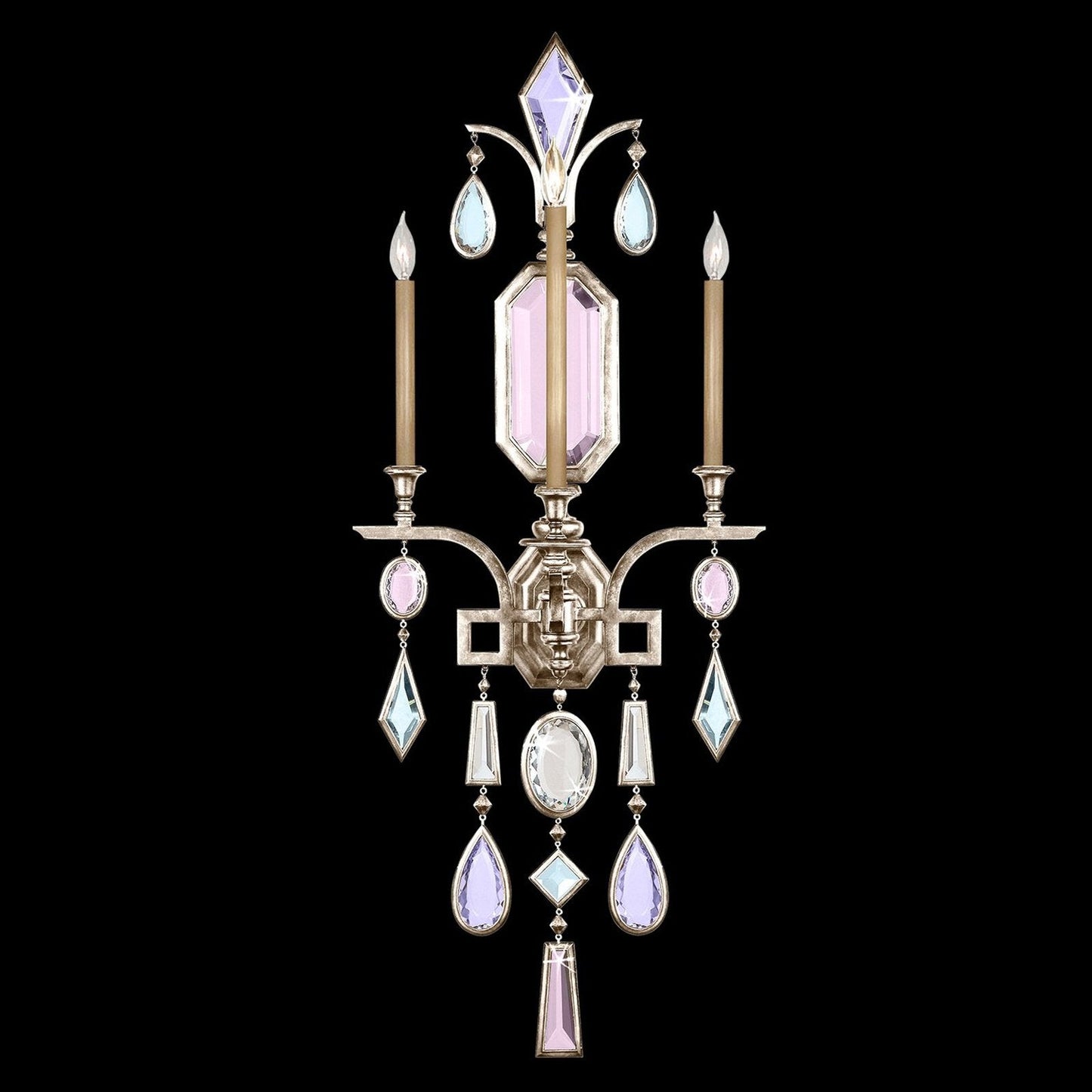 Fine Art Encased Gems 49" Sconce