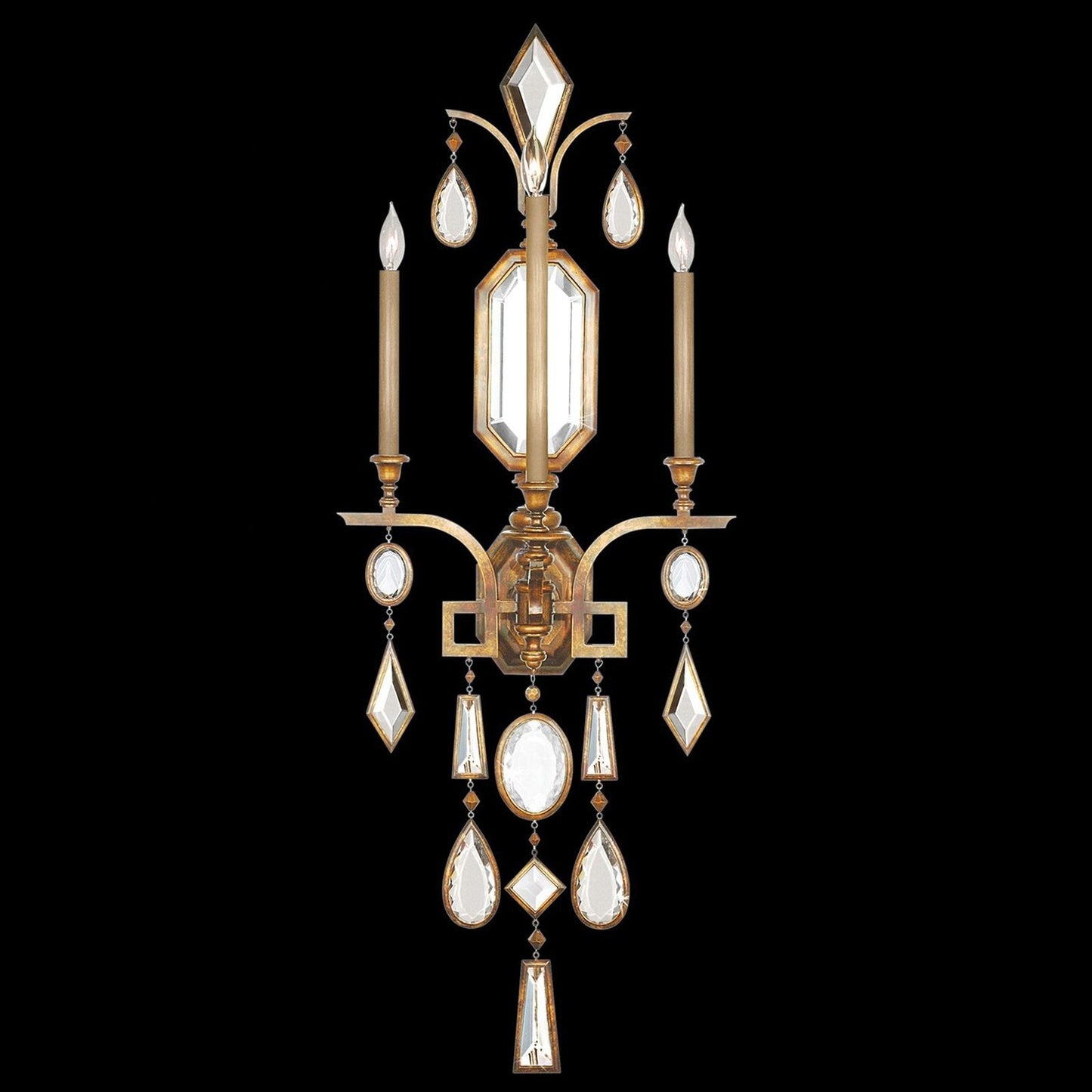 Fine Art Encased Gems 49" Sconce