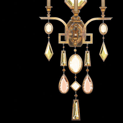 Fine Art Encased Gems 49" Sconce