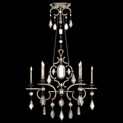 Fine Art Encased Gems 50" Oval Chandelier