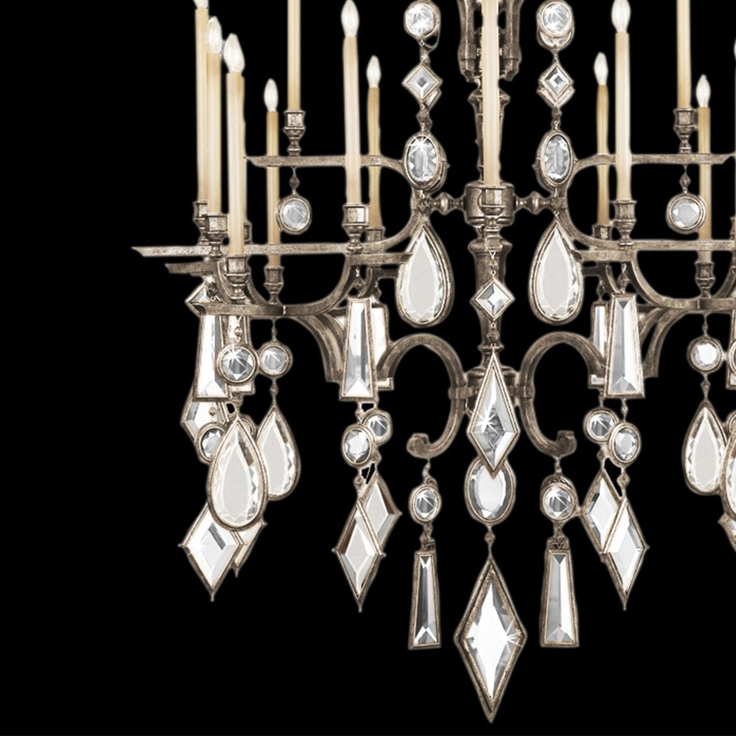 Fine Art Encased Gems 53" Round Chandelier