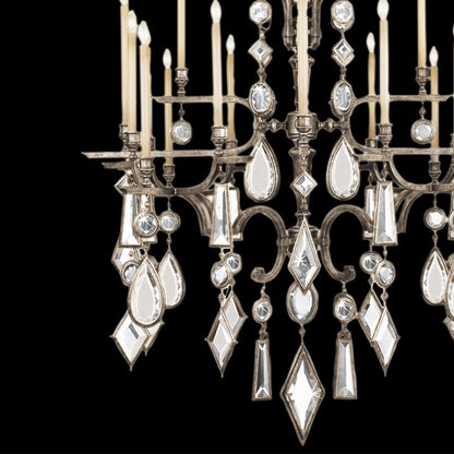 Fine Art Encased Gems 53" Round Chandelier