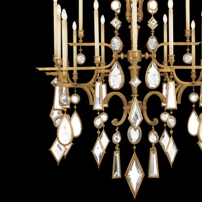 Fine Art Encased Gems 53" Round Chandelier