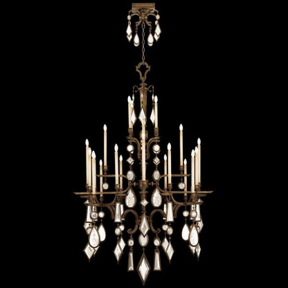 Fine Art Encased Gems 53" Round Chandelier