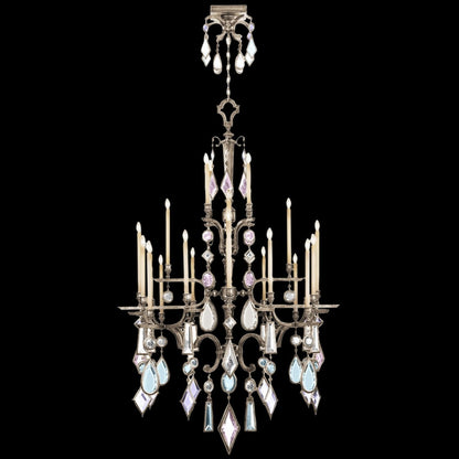 Fine Art Encased Gems 53" Round Chandelier