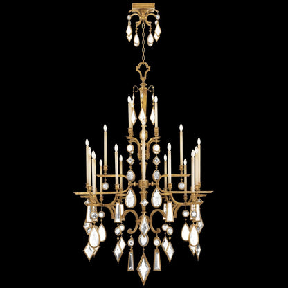 Fine Art Encased Gems 53" Round Chandelier