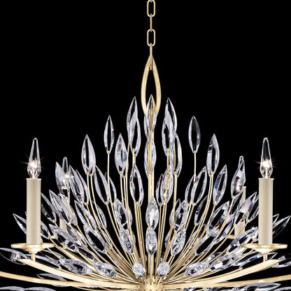 Fine Art Lily Buds 48" Oblong Chandelier