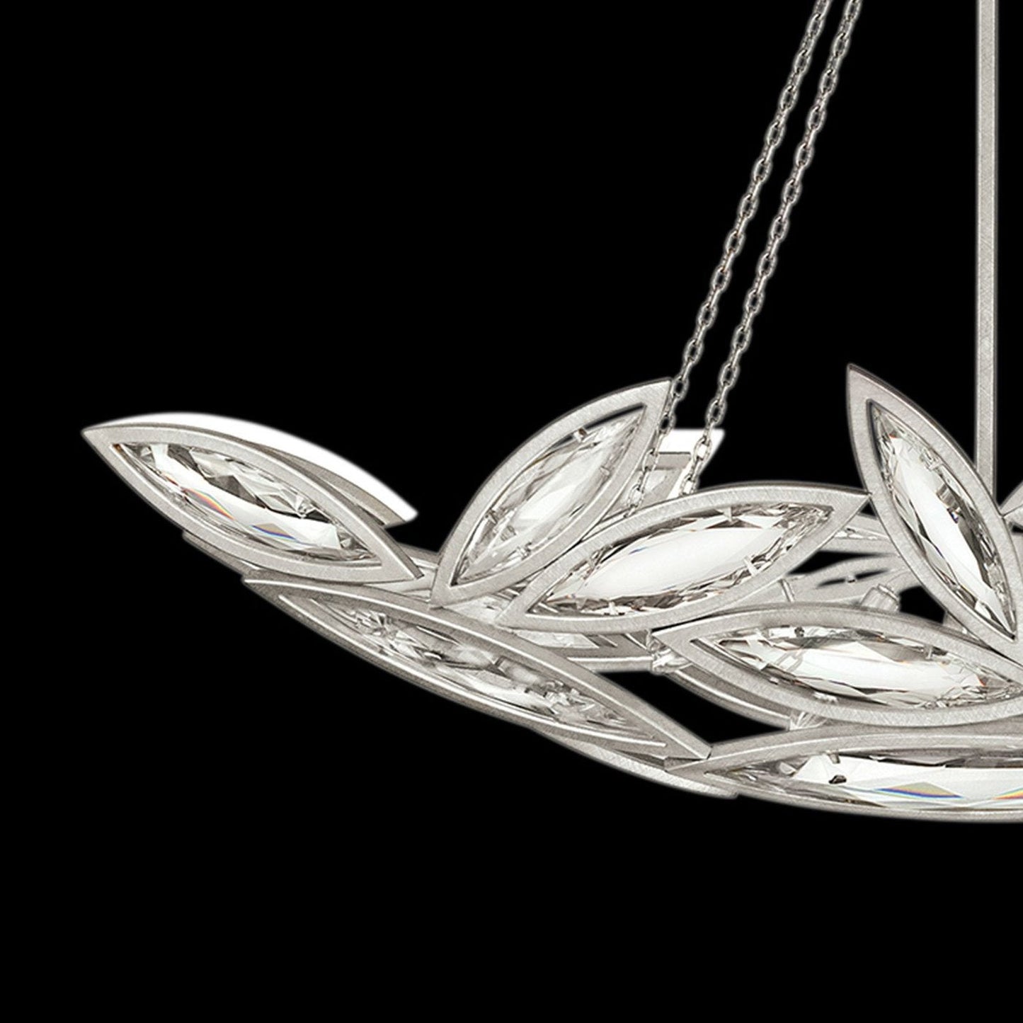 Fine Art Marquise 50" Oblong Pendant