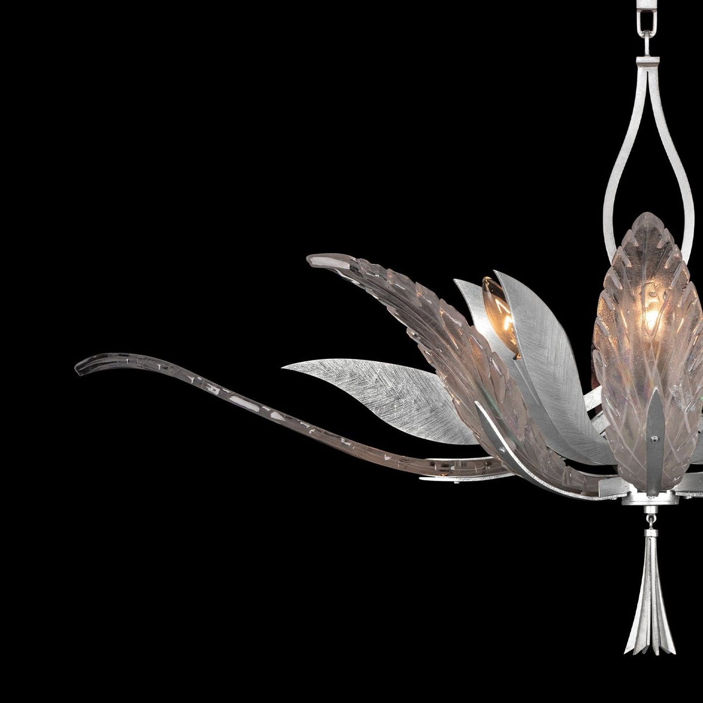 Fine Art Plume 40" Oblong Pendant