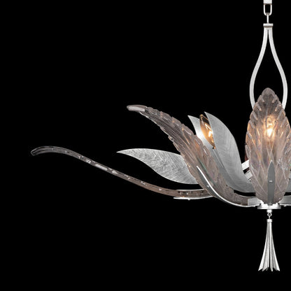 Fine Art Plume 40" Oblong Pendant