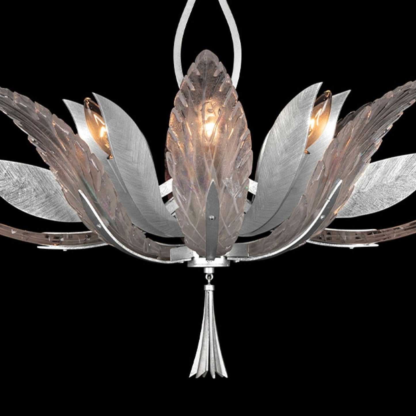 Fine Art Plume 40" Oblong Pendant