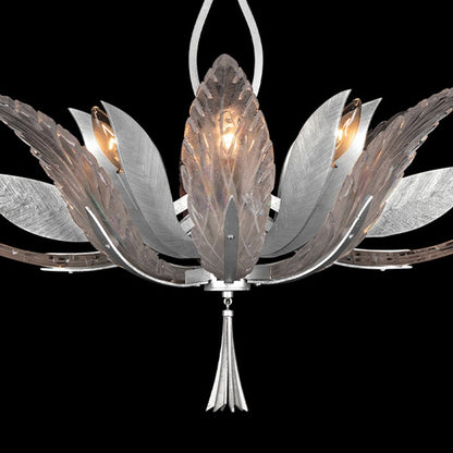 Fine Art Plume 40" Oblong Pendant