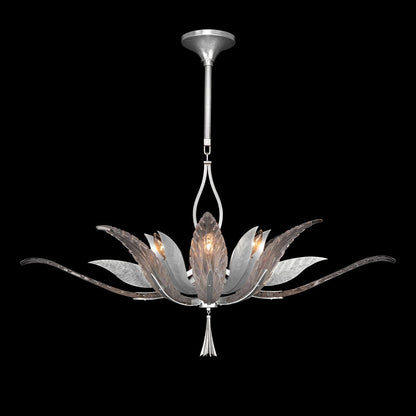 Fine Art Plume 40" Oblong Pendant