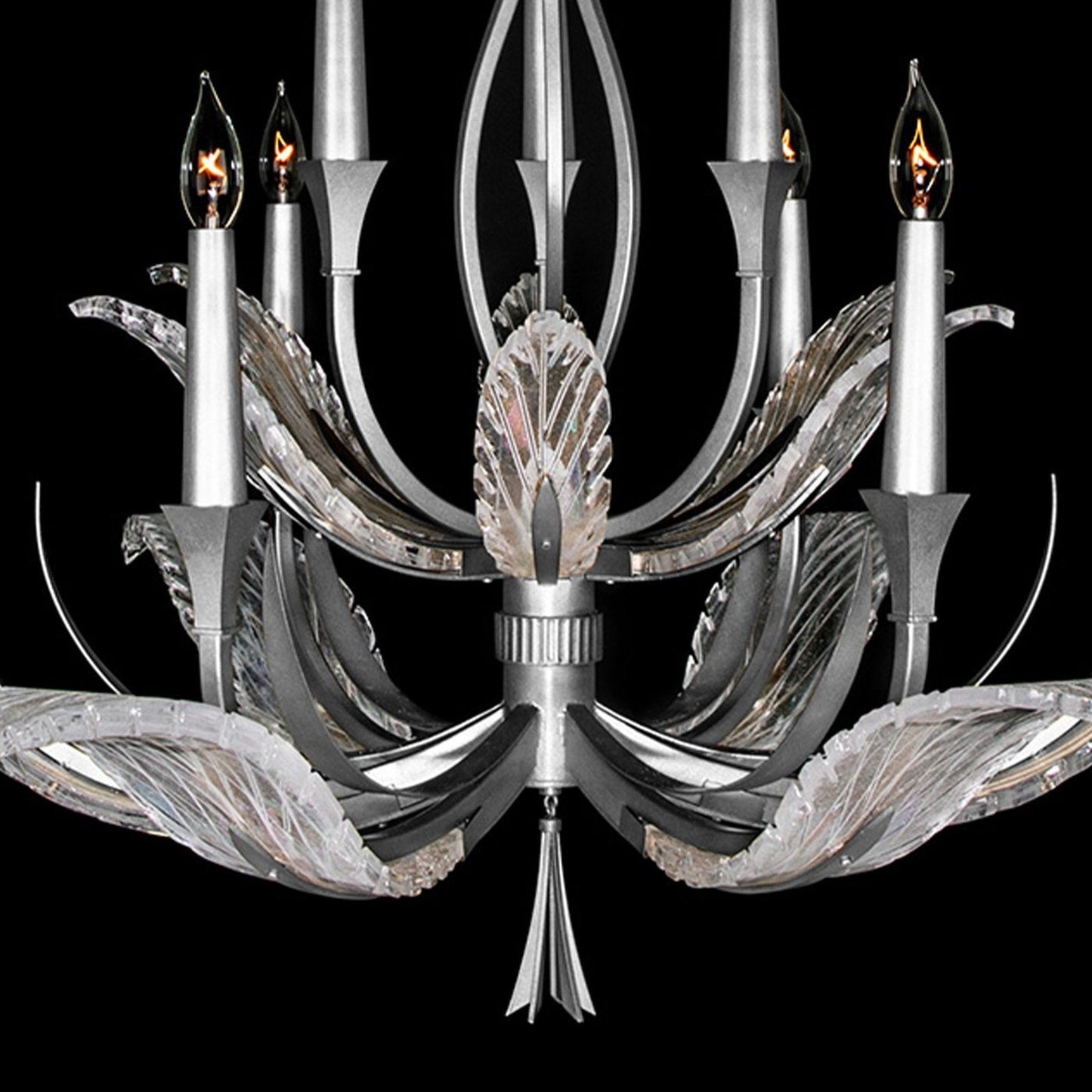 Fine Art Plume 45" Round Chandelier