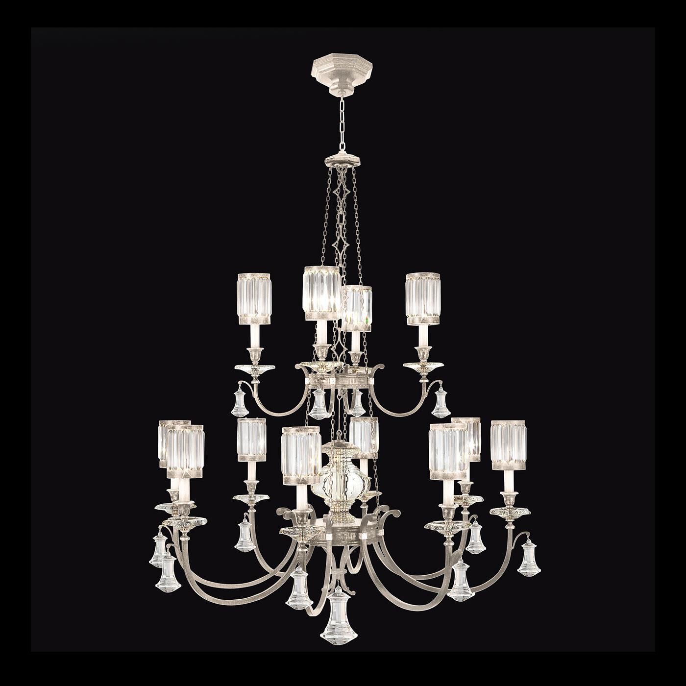 Fine Art Lamps Eaton Place 53 Inch 12 Light Chandelier Cp82717