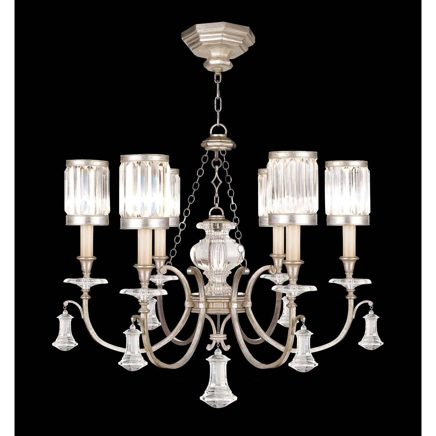 Fine Art Lamps Eaton Place 32 Inch 6 Light Chandelier Cp83416