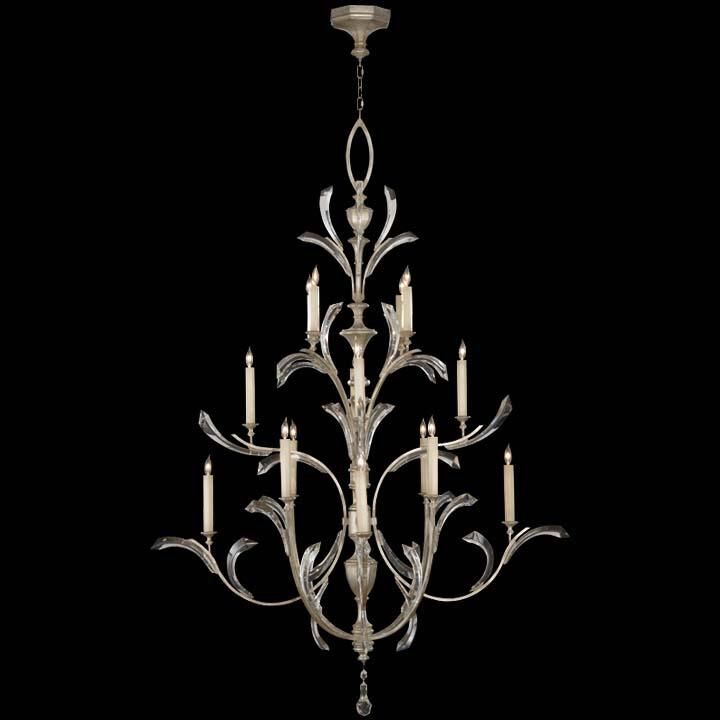 Fine Art Lamps Beveled Arcs 56 Inch 16 Light Chandelier Cp96867