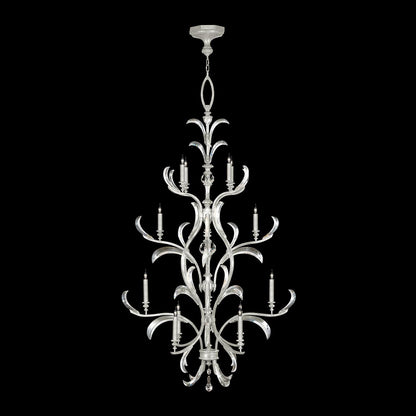 Fine Art Lamps Beveled Arcs 48 Inch 16 Light Chandelier Cp446764