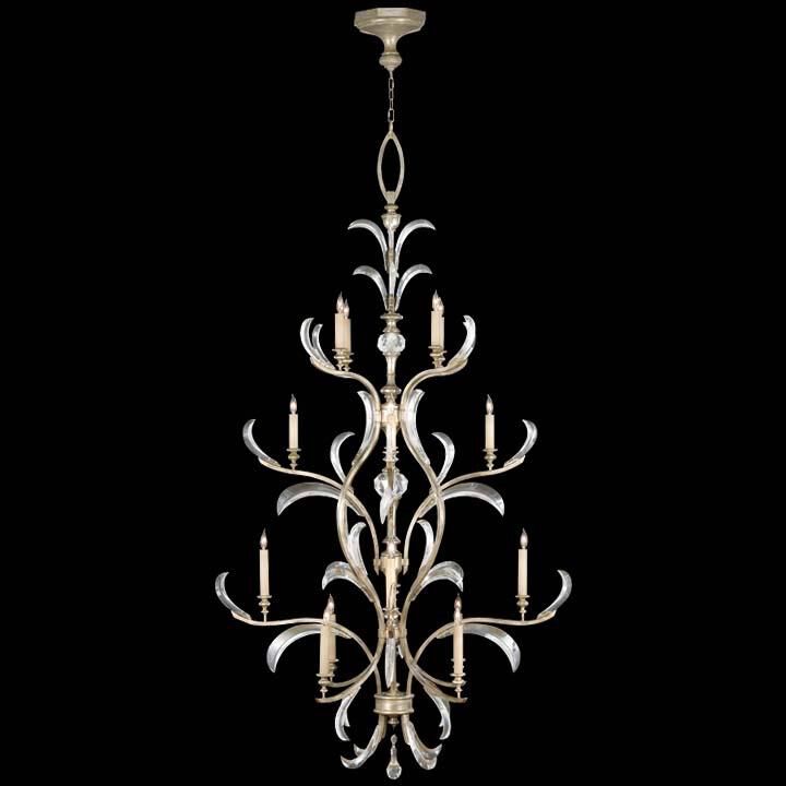 Fine Art Lamps Beveled Arcs 48 Inch 16 Light Chandelier Cp97002