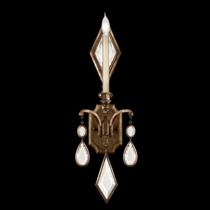 Fine Art Lamps Encased Gems 29 Inch Wall Sconce Cp98497