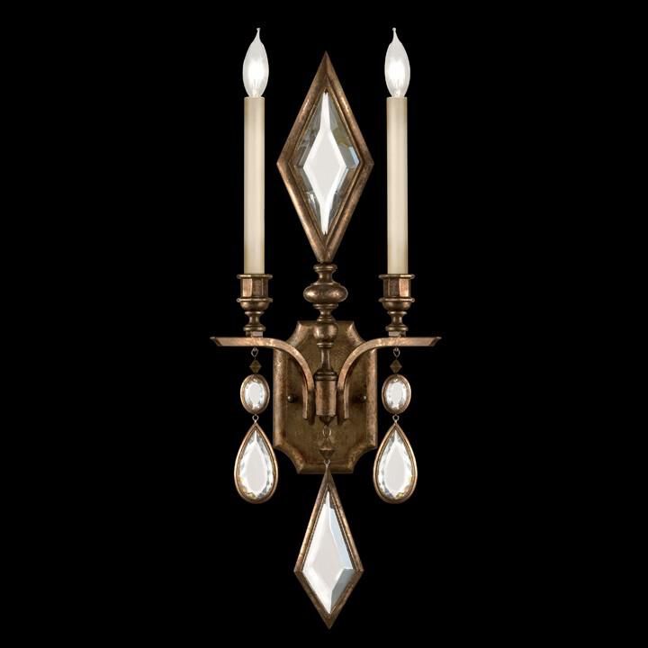 Fine Art Lamps Encased Gems 29 Inch Wall Sconce Cp98509