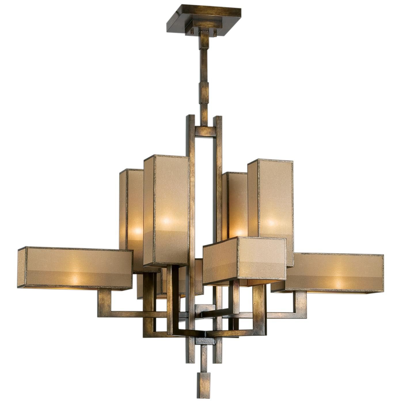 Fine Art Lamps Perspectives 42 Inch 8 Light Chandelier Cp99110