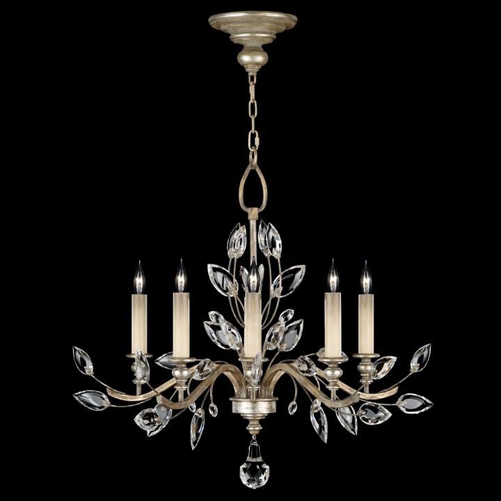 Fine Art Lamps Crystal Laurel 32 Inch 5 Light Chandelier Cp99738