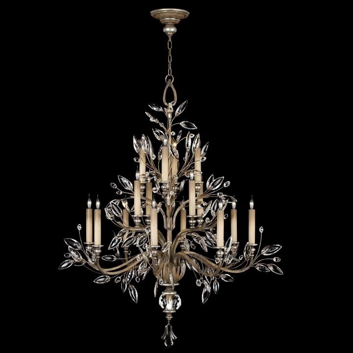 Fine Art Lamps Crystal Laurel 45 Inch 16 Light Chandelier Cp99986