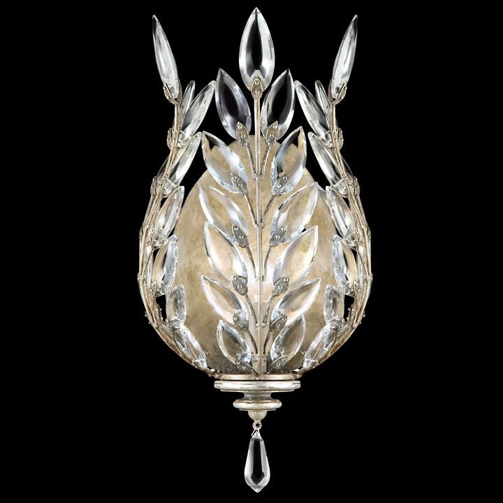 Fine Art Lamps Crystal Laurel 17 Inch Wall Sconce Cp99990