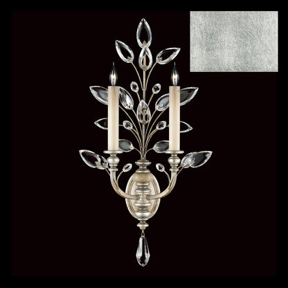 Fine Art Lamps Crystal Laurel 28 Inch Wall Sconce Cp446817