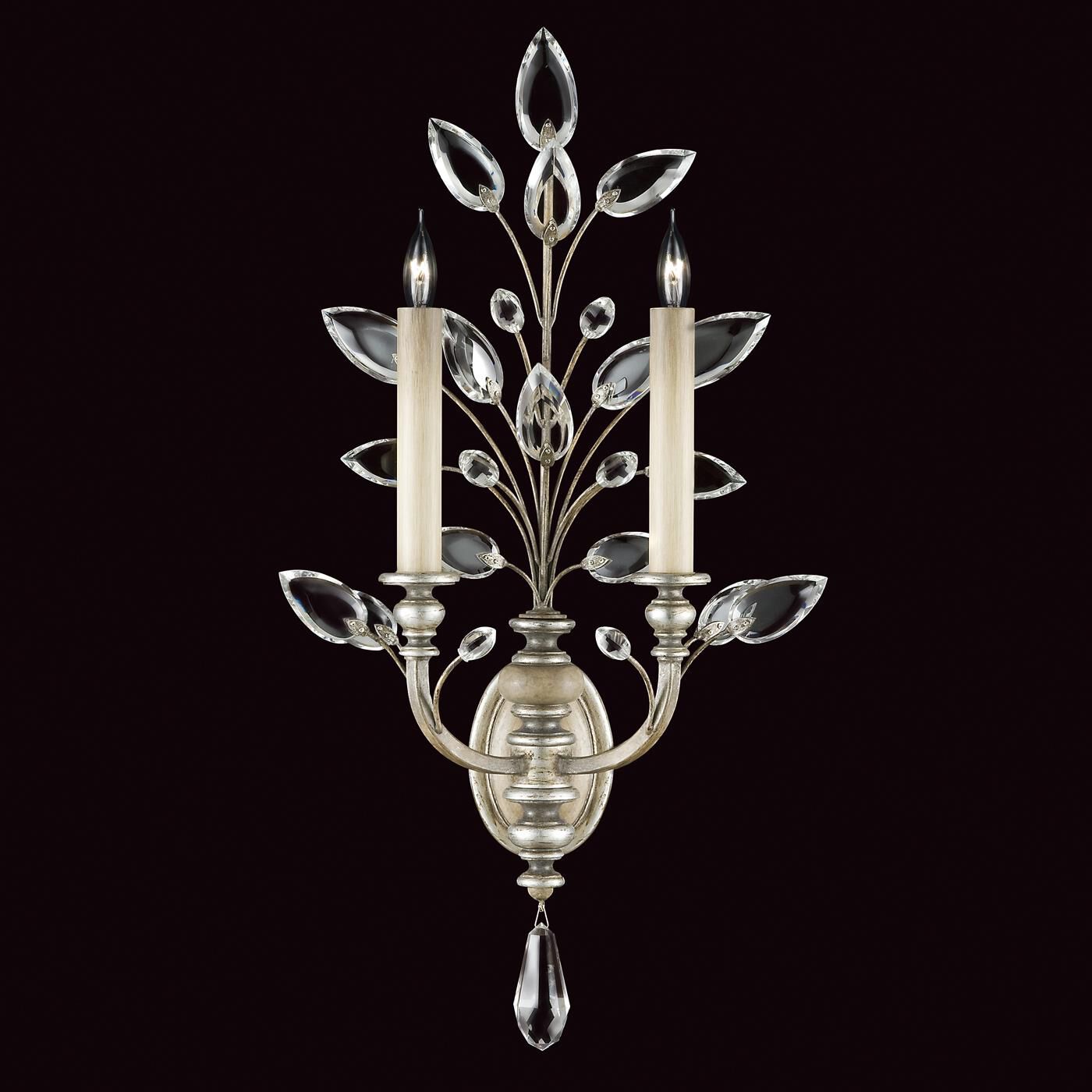 Fine Art Lamps Crystal Laurel 28 Inch Wall Sconce Cp99994