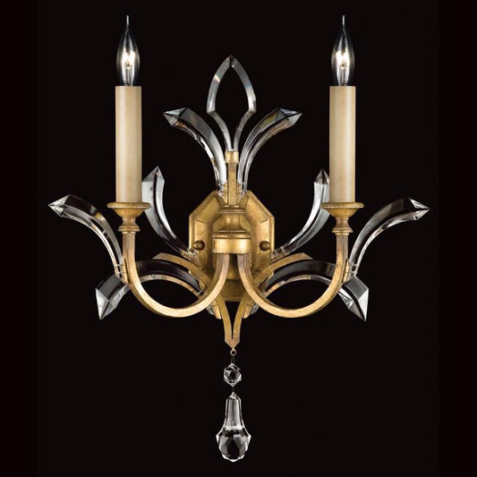 Fine Art Lamps Beveled Arcs 22 Inch Wall Sconce Cp100283