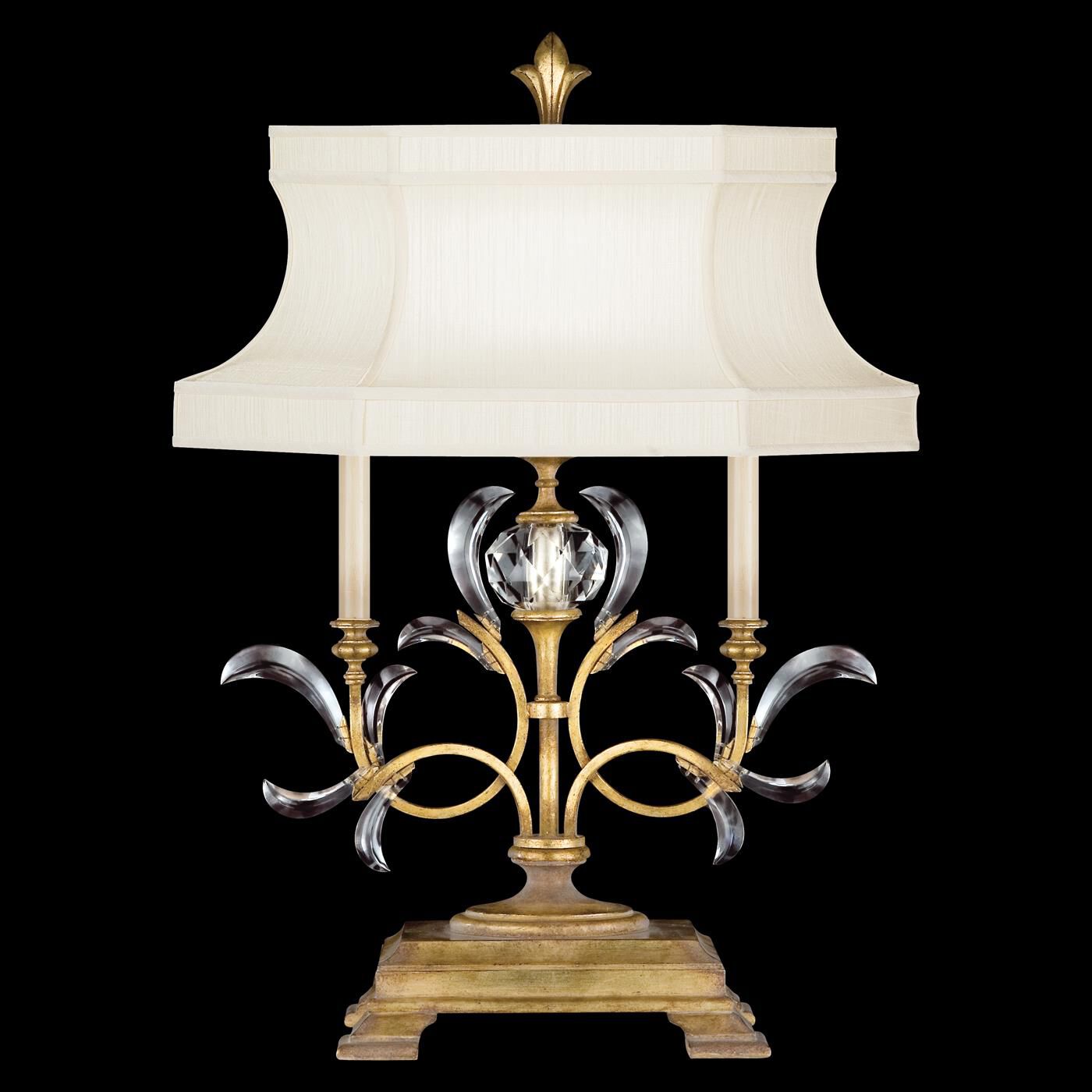 Fine Art Lamps Beveled Arcs 34 Inch Table Lamp Cp192518