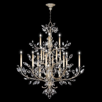 Fine Art Lamps Crystal Laurel 57 Inch 20 Light Chandelier Cp100758