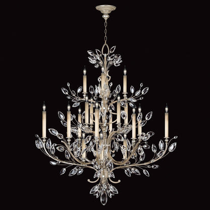 Fine Art Lamps Crystal Laurel 57 Inch 20 Light Chandelier Cp100758