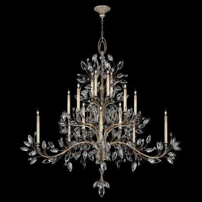 Fine Art Lamps Crystal Laurel 75 Inch 20 Light Chandelier Cp100761