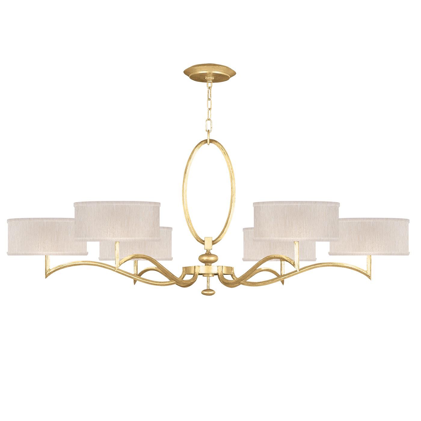 Fine Art Lamps Allegretto 51 Inch 6 Light Chandelier Cp446739