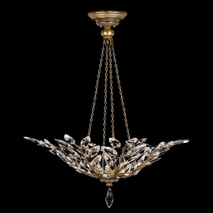 Fine Art Lamps Crystal Laurel 35 Inch Large Pendant Cp101018